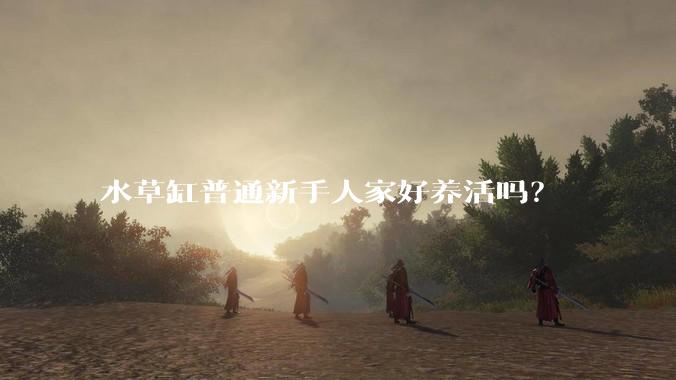 水草缸普通新手人家好养活吗？